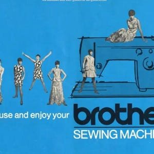 Brother Galaxie 221A Instruction & Service Manual Sewing Guide Opus 191 Project 181 981 Vintage Plus Stitch Raster PDF Download Instant