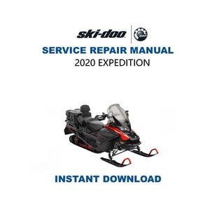 2020-2021 Skidoo Expedition 600 900 Service Manual | ACE Turbo Snowmobile Repair Guide | Instant Digital Download | Pdf