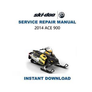 2014-2017 Skidoo REV 900 ACE  Service Manual | MXZ Renegade Expedition Summit Snowmobile Repair Guide | Instant Digital Download | Pdf