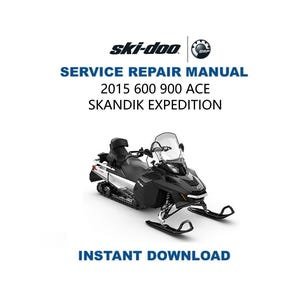 2015-2018 Skidoo SKANDIC EXPEDITION Service Manual | 600 900 ACE | Snowmobile Repair Guide | Instant Digital Download | Pdf