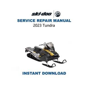 2023 Skidoo Tundra 600 900 Service Manual | Plus Engine Manuals | Instant Digital Download | PDF
