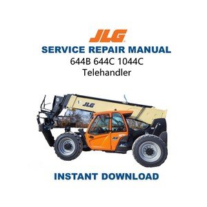 JLG 644 1044 Telehandler Service Manual | Repair Guide | Instant Digital Download | PDF