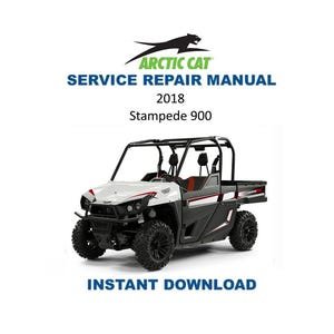 2018-2020 Textron (Arctic Cat) Stampede 900 Service Manual | UTV Repair Guide | Instant Digital Download | PDF