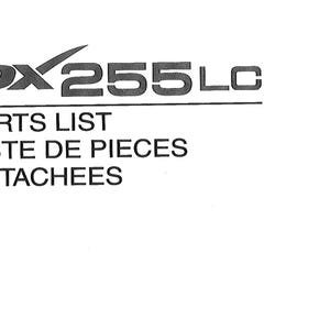 Doosan DX225LC Excavator Spare Parts Manual in English and French Reference K1016583EF HEBF-2702 PDF 1