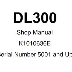 Doosan DL300 Wheel Loader Shop Service Manual S/N 5001 and Up K1010636E PDF