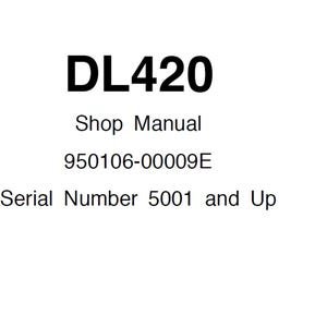 Doosan DL420 Wheel Loader Shop Service Manual S/N 5001 and Up 950106-00009E PDF