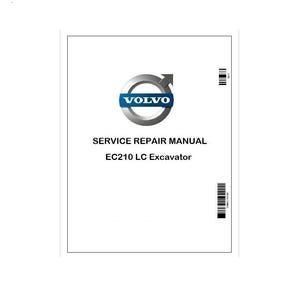 EC210 LC Volvo Excavator Pdf Service Repair Manual