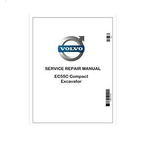 EC55C Volvo Compact Excavator Pdf Repair Service Manual