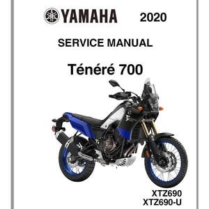 2020 Yamaha Tenere 700 Ténéré 700 XTZ690 XTZ690-U Repair Service Manual PDF Download