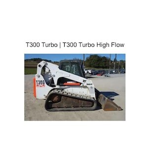 Bobcat T300 | T300 Turbo | T300 Turbo High Flow Skid Steer Service Repair Manual, ebook pdf INSTANT DOWNLOAD English Language