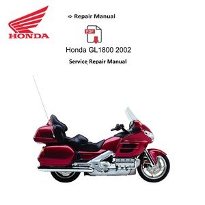 Honda GL1800GL1800A 2002 Service Repair Manual PDF Download