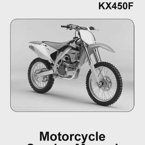 Kawasaki - 2006 - 2008 KLX 450 KX450F Maintenance Rebuild Service Repair Manual, ebook pdf INSTANT DOWNLOAD English Language