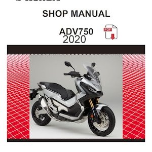 Honda X-ADV 750/750M  2020 Service Repair Manual PDF Download