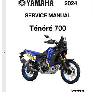2024 Yamaha Tenere 700 Ténéré 700  Repair Service Manual PDF Download