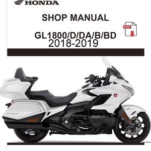 2018-2019 Honda GL1800 Goldwing/Tour D/DA/B/BD Service Repair Manual&2025 Owner’S Manual+Parts Catalogue PDF Download
