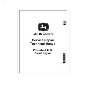 John Deere Powertech 8.1L Diesel Engine Technical Manual Pdf - CTM255