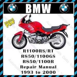 BMW R1100 - 850 Service Manual 1993-2000 PDF FILE