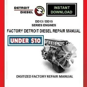 DETROIT DIESEL DD13 / DD15 Engines Factory Service Repair Manual pdf Download