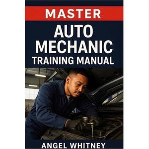 Master Auto Mechanic Training Manual | 259-Page Beginner to Advanced Automotive Repair Guide | Digital PDF