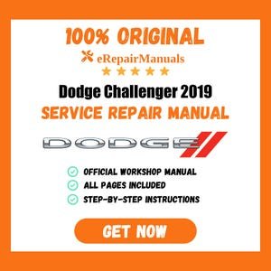Dodge Challenger 2019 Service Repair Manual Workshop Guide Instant Download PDF
