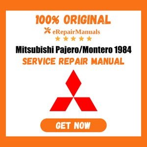 il_300x300.7614813094_97kz Mitsubishi Pajero/Montero 1984 Service Repair Manual Workshop Guide Instant Download PDF