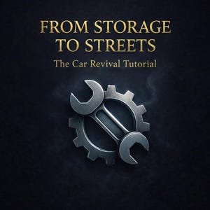 Car Restoration Guide | Project Planning Tools Parts Budget | Revive a Car Step by Step | PDF Download