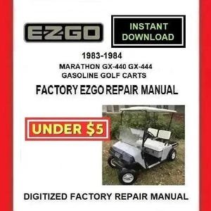 il_300x300.7617884713_qnzq 1983 EZGO Marathon GX-440 GX-444 Gas Golf Cart Service Repair Manual pdf Download