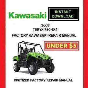 2008 KAWASAKI TERYX 750 4X4 Factory Service Repair Manual pdf Download