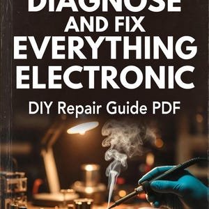 DIY Electronics Repair Guide | Troubleshooting Manual (PDF Download)