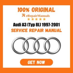 Audi A3 (Typ 8L) 1997-2001 Service Repair Manual Workshop Guide Instant Download PDF