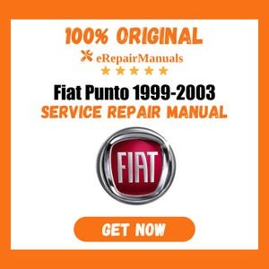 Fiat Punto 1999-2003 Service Repair Manual Workshop Guide Instant Download PDF