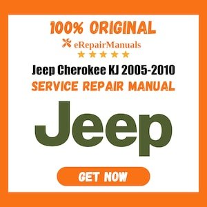 Jeep Cherokee KJ 2005-2010 Service Repair Manual Workshop Guide Instant Download PDF