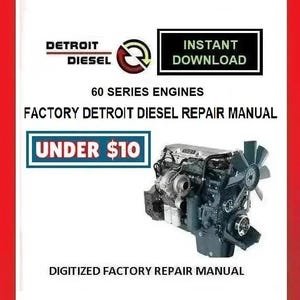 DETROIT DIESEL 60 SERIES Engines Factory Service Repair Manual pdf Download