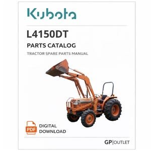 Kubota L4150DT Parts Catalog: Tractor Spare Parts Manual (PDF Download)