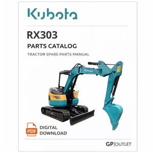 Kubota RX303 Parts Catalog: Tractor Spare Parts Manual (PDF Download)