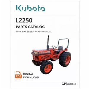 Kubota L2250 Parts Catalog: Tractor Spare Parts Manual (PDF Download)