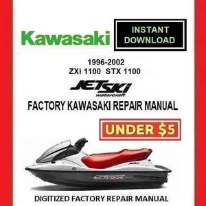 KAWASAKI ZXi 1100 STX Jet Ski Factory Service Repair Manual pdf Download