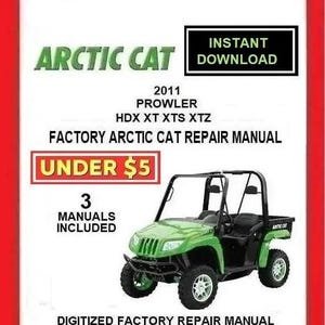 2011 ARCTIC CAT PROWLER Factory Service Repair Manuals pdf Download