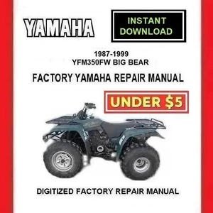 il_300x300.7680189462_t6zf 1987-1999 YAMAHA YFM350FW BIG BEAR Factory Service Repair Manual pdf Download