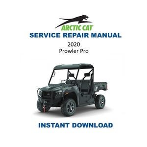 2020 Arctic Cat Prowler Pro Service Manual | UTV Repair Guide | Instant Digital Download | PDF