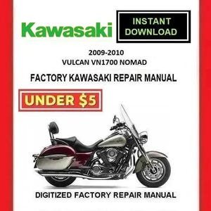 2009-2010 KAWASAKI VULCAN VN1700 NOMAD Factory Service Repair Manual pdf Download
