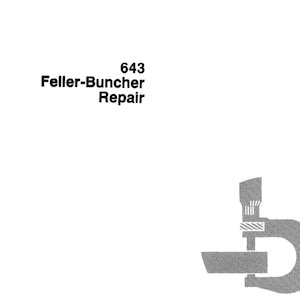 John Deere 643 Feller Buncher Operation and Test Technical Manual & Repair Technical Manual TM1425 and TM1424 PDF