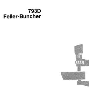 John Deere 793D Feller Buncher Repair Technical Manual TM1416 PDF