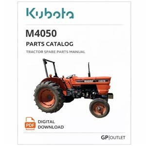 Kubota M4050 Parts Catalog: Tractor Spare Parts Manual (PDF Download)