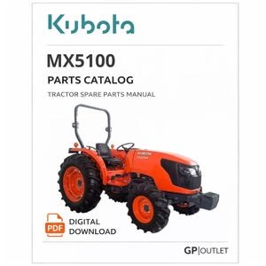 Kubota MX5100 Parts Catalog: Tractor Spare Parts Manual (PDF Download)