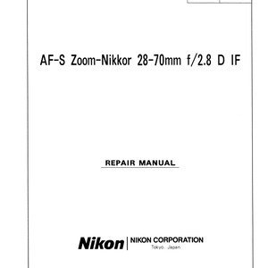 il_300x300.7732017192_llaa Nikon AF-S 28-70mm f2,8D - Service Manual - Repair Manual - Workshop Manual - PDF Download