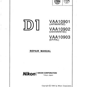 il_300x300.7735249580_i5cn Nikon D1 Part List - Service Manual - Repair Manual - Workshop Manual - PDF Download