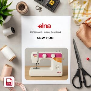 Elna Sew Fun Sewing Machine Manual: PDF Download User Guide
