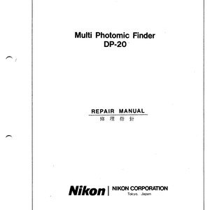 il_300x300.7738091120_biwa Nikon F4 Finder DP-20 - Service Manual - Workshop Manual - PDF Download