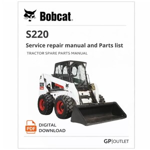 Bobcat S220 Parts Catalog: Tractor Spare Parts Manual (PDF Download)